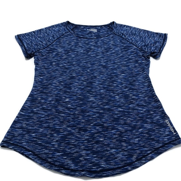 HEAD | Blue + White Athletic T-Shirt | Size XS - Picture 3 of 13